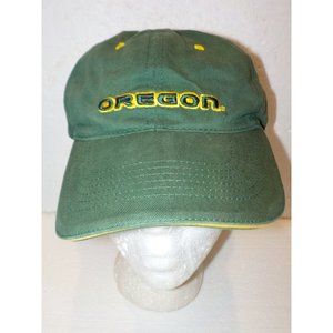 Vintage Oregon Ducks Embroidered Adjustable Buckle Back Ball Cap Hat Colosseum